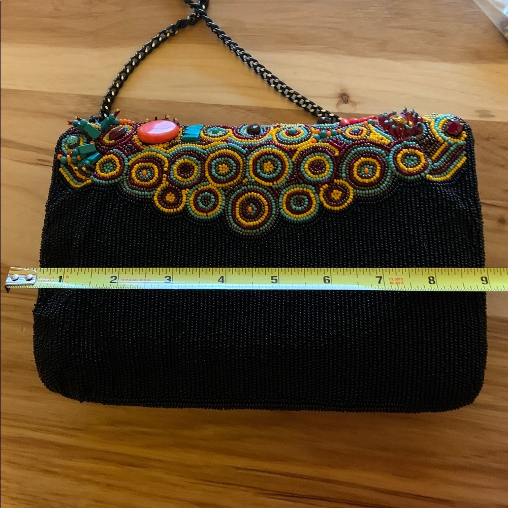 Mary Frances Vibrant Beaded Clutch - Picture 10 of 12